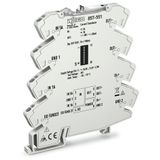 Current signal conditioner Current input signal Current and voltage ou