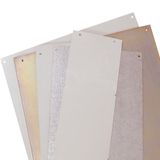 MAXIPOL Mounting plate polyester D=4mm for H=500 W=750mm