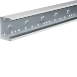 Parapet channel lower part steel, BRS, 68x100mm, for upper part 80mm, traffic white