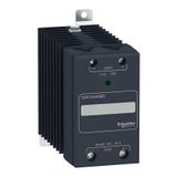 Harmony, Solid state modular  modular relay, 55 A, DIN rail mount, zero voltage switching, input 4…32 V DC, output 48…660 V AC