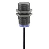 Inductive sensor XS2 M30 - L60mm - PPS - Sn22mm - 12..48VDC - cable 5m