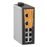 Network switch (managed), managed, Fast Ethernet, Number of ports: 8x 