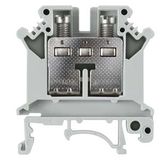 Installation terminal with screw terminal, cross-section: 16 mm2, width 10 mm, 8WH1001-0AK01