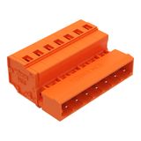 1-conductor male connector CAGE CLAMP® 2.5 mm² orange