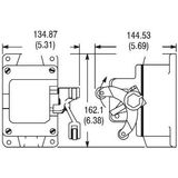 Allen-Bradley 801-CMC144 General Purpose Limit Switch, NEMA 14 Housing Style, Fork Lever, 1 NOC & 3 NCC, Slow Action Maintained, NEMA 4 Enclosure, 144, 31.15N (7.0lbs), Maintained, Not Applicable(for Fork/ Stro), 31.8 mm (1.25in)