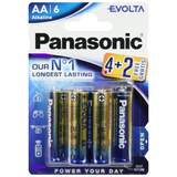 PANASONIC Evolta Alkaline LR6 AA BL4+2