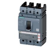 circuit breaker 3VA5 UL frame 250 breaking capacity class  M 35kA @ 480 V 3-pole, line protection TM210,  FTFM, In=80A without overload protection ...