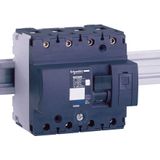 Miniature circuit-breaker, Acti9 NG125L, 4P, 80 A, D curve, 50 kA (IEC 60947-2)