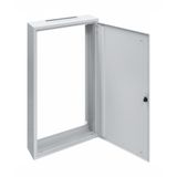 Wall-mounted frame 2A-21 with door, H=1055 W=590 D=250 mm