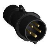 Industrial plugs, 3P+N+E, 16 A, 200/346 ... 240/415V