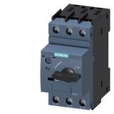 circuit breaker size S0 for system protection without phase failure protection A-release 16...22 A short-circuit release 286 A screw terminal standard switching capacity