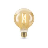 OCTO WiZ Connected G95 Tunable White Smart Filament Lamp Amber E27 7W