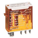 Allen-Bradley, 700-HK General Purpose Slim Line Relay, 16 Amp Contact, SPDT, 48V DC