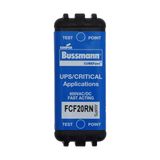 Eaton Bussmann series FCF fuse, Finger safe, 600 Vac, 600 Vdc, 20A, 300 kAIC 600 Vac, 50 kAIC 600 Vdc, Non Indicating, Fast acting, Class CF, CUBEFuse, Glass filled polyethersulfone case
