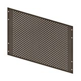 Perforated Mounting Plate width 428mm, 6 Modul Heights