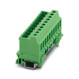 DIN rail connector