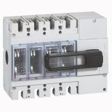 Isolating switch - DPX-IS 630 w/o release - 4P - 630 A - front handle