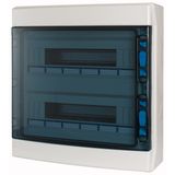 IKA industrial distribution board, UV-stable, IP65 + clamps