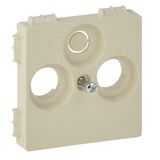 Cover plate Valena Life - TV-R-SAT 30 mm socket cover - ivory