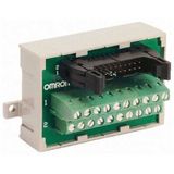 General-purpose I/O terminal block, MIL20 socket, screw clamp, 20 points XW2B0001E