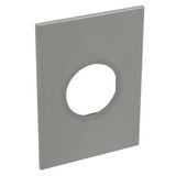 American and South African standard plate Arteor round version 2 modules for 2'' x 4'' box - magnesium