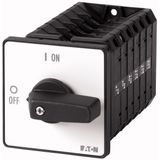 Multi-speed switches, T5B, 63 A, flush mounting, 6 contact unit(s), Contacts: 12, 60 °, maintained, With 0 (Off) position, 0-Y-D-2, SOND 29, Design nu