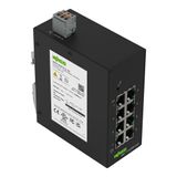 Industrial-ECO-Switch; 8 Ports 1000Base-T; black