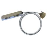PLC-wire, Analogue signals, 25-pole, Cable LiYCY, 1.5 m, 0.25 mm²