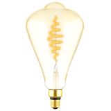 LED Filament Bulb - Classic ST64 E27 7W 470lm 1800K 330°  - Dimmable