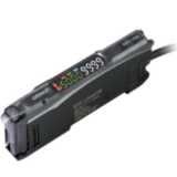 Photoelectric sensor, laser amplifier, 2 outputs, 1 input, DC, PNP, 2