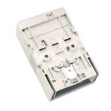 Rapid mounting set for 1 DIN rail