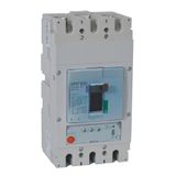 MCCB DPX³ 630 - S1 electronic release - 3P - Icu 70 kA (400 V~) - In 630 A