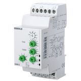 Three-phase network monitor AC 3x220...3x480V, 5A, 2 changeover contact, asymmetry 5-15%