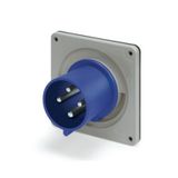 INLET 30A 2P 3W IP44 7h