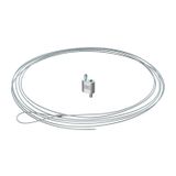 QWT S 1 1M G Suspension wire with loop 1x1000mm