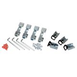 Door mounting kit for 1 door with 4x hinges