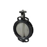 VFW41.150 - Butterfly Valve, flange, PN 6/10/16, DN150, kvs 1600, tight closing