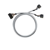 PLC-wire, Digital signals, 10-pole, Cable LiYY, 1 m, 0.25 mm²