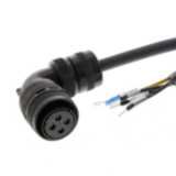 Servo motor power cable, 5 m, w/o brake, 900 W-1.5 kW AA028887E