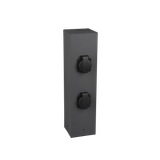 Garden socket pole 9964 anthracite with 4 power sockets