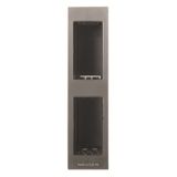 N2671.2 AN Frame for profiles 1+1M 2gang Anthracite - Zenit
