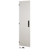 Connection area door, closed, HxW=1625x420mm, grey