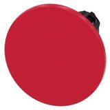 Mushroom pushbutton, 22 mm, round, plastic, red, 60 mm, latching, 3SU1000-1CA20-0AA0-Z Y15