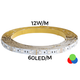 LED strip 12W/m 60led/m RGB IP67 12V 36'000h CRI>80 (5m) THORGEON