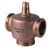 VXG44.40-25 - 3-port seat valve, external thread, PN16, DN40, kvs 25