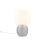 Vela table lamp E14 grey/white