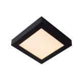 BRICE-LED Ceiling L. Dimmable 22W Square IP44 Blac