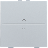 Single key with 'up' and 'down' arrows for wireless switch or push but