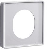 frontplate kit outlet box CEE, pure white