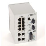 Switch, Ethernet, 8 Fast Ethernet Ports, 2 Gigabit Combo Ports